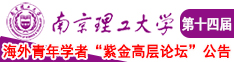 操逼网男的南京理工大学第十四届海外青年学者紫金论坛诚邀海内外英才！